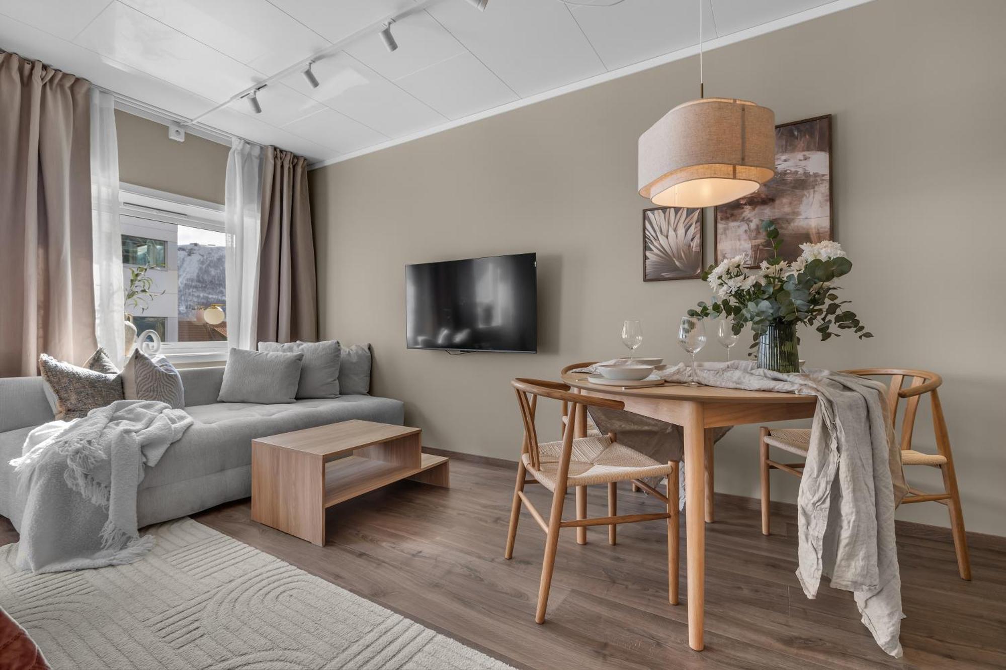 Supercentral City Apartment Eik 特罗姆瑟 外观 照片